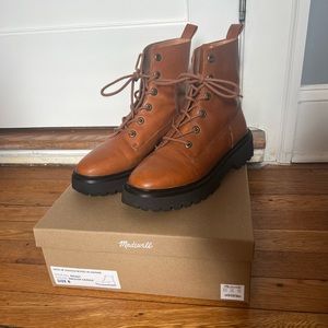 Madewell Lace-up Boots